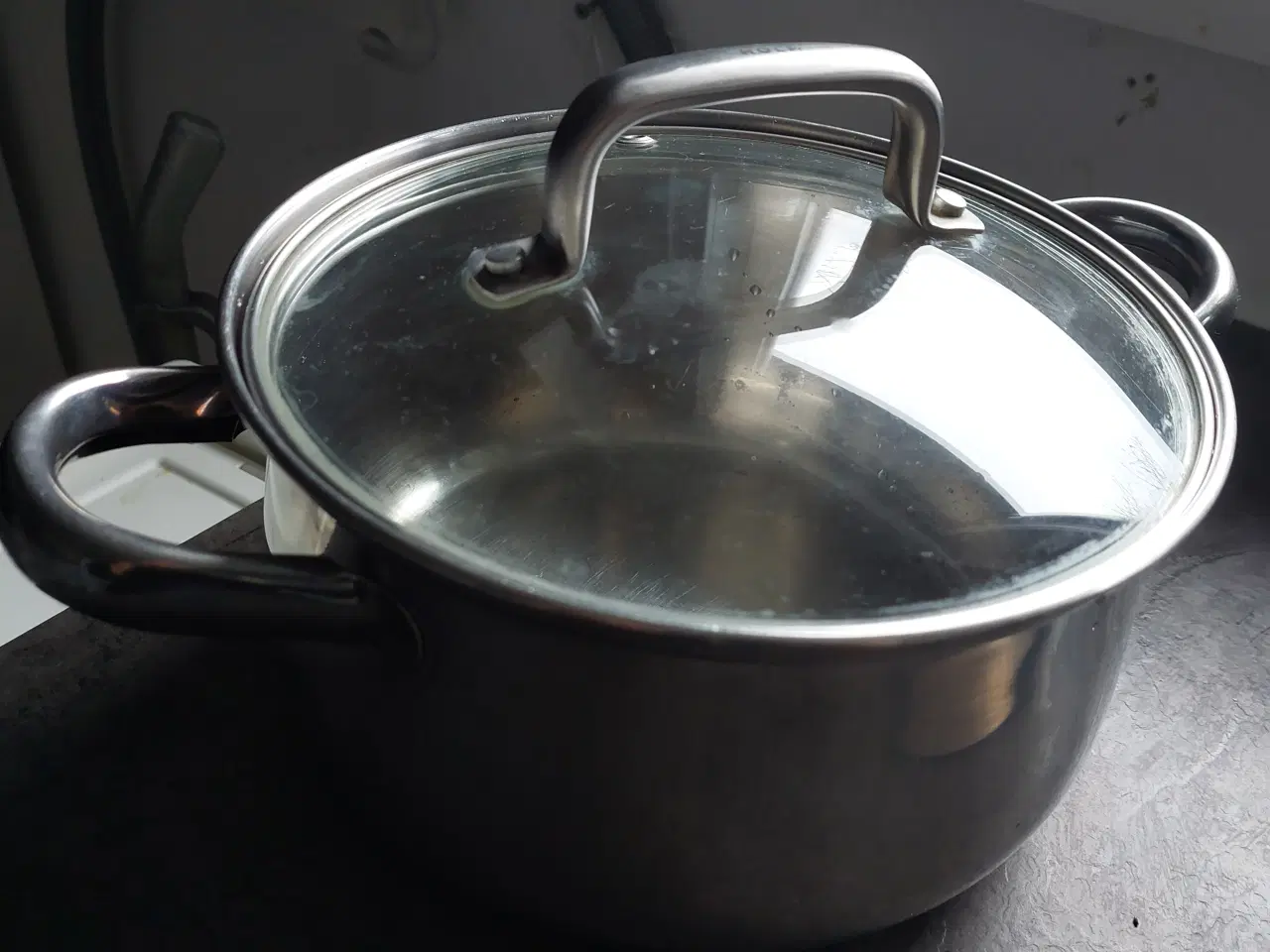 Billede 1 - gryde med glas låg - mærke KØKKEN CHEF