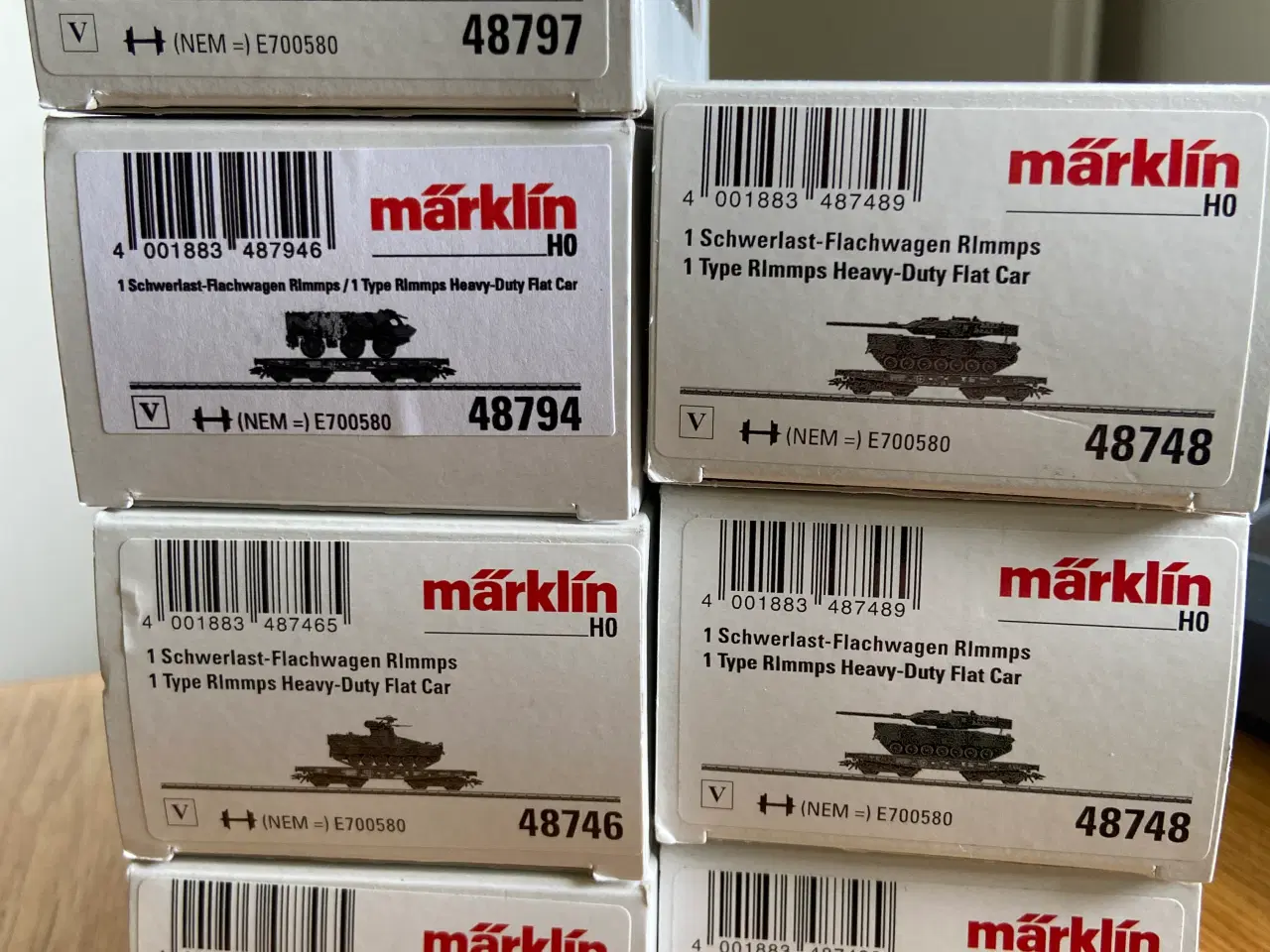 Billede 1 - Märklin militærvogne, flere modeller