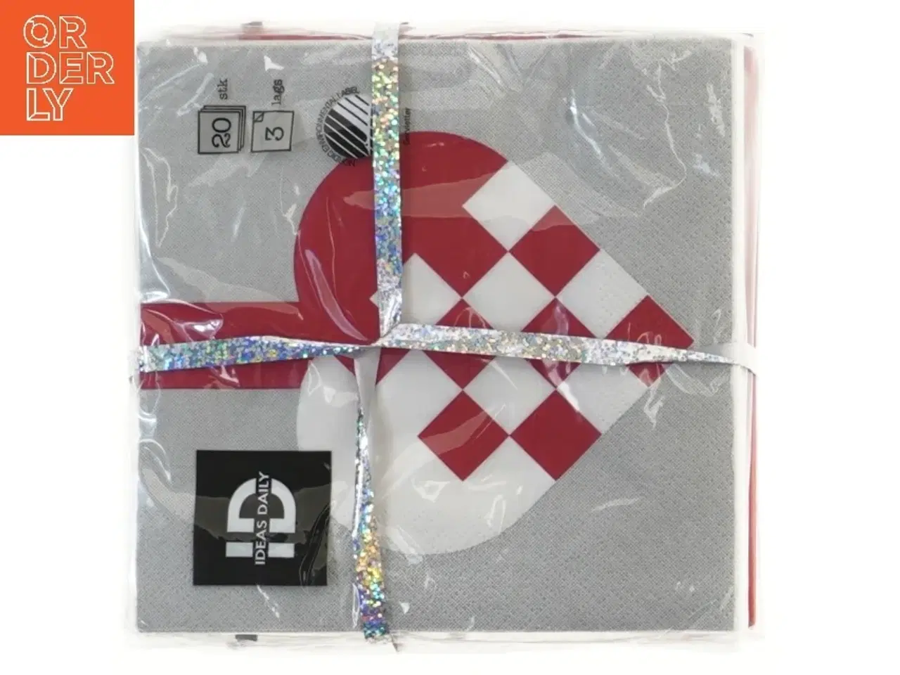 Billede 2 - Servietter sæt med jule design(str. 12x12, 16x16 cm) (str. 12x12, 16x16 cm)