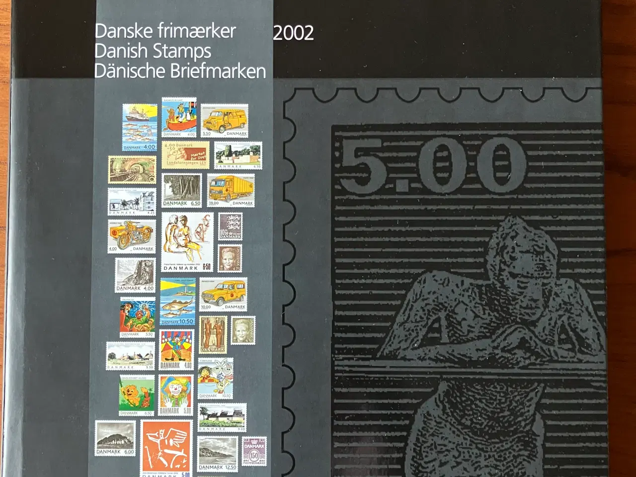 Billede 3 - Danmark årbøger 2001-2005 med postfriske frimærker