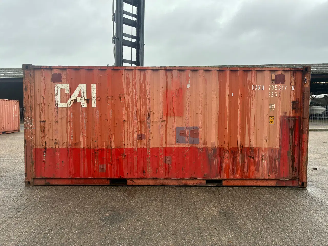 Billede 3 - 20 fods Container- ID: CAXU 295367-0
