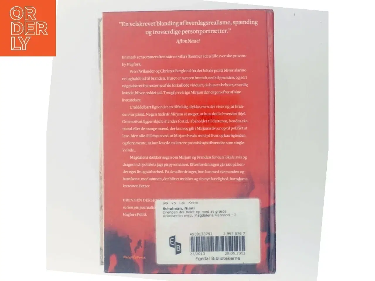 Billede 3 - Drengen der holdt op med at græde af Ninni Schulman (Bog)
