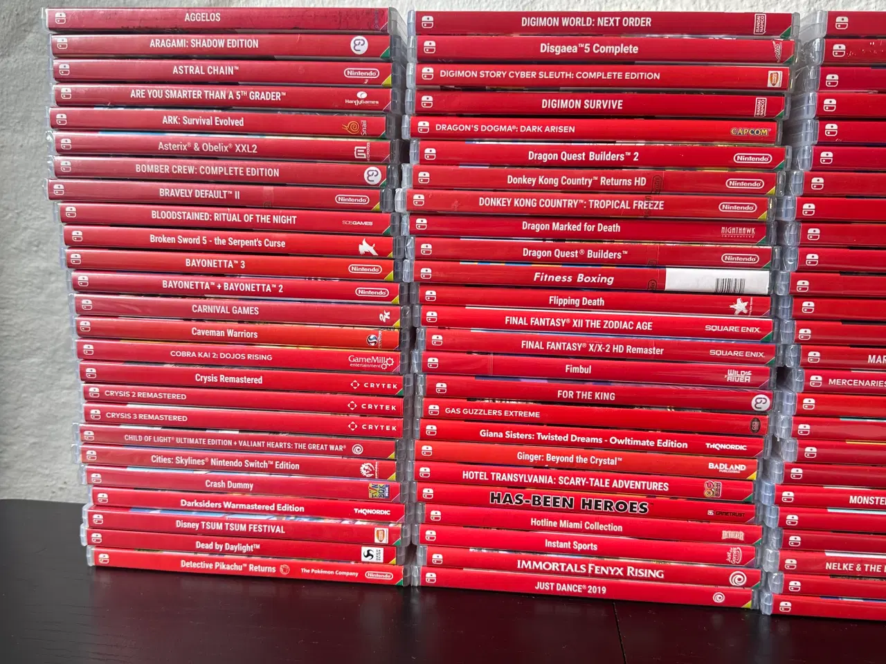 Billede 10 - 139 Stk Nintendo Switch Spil. Læs Beskrivelsen 