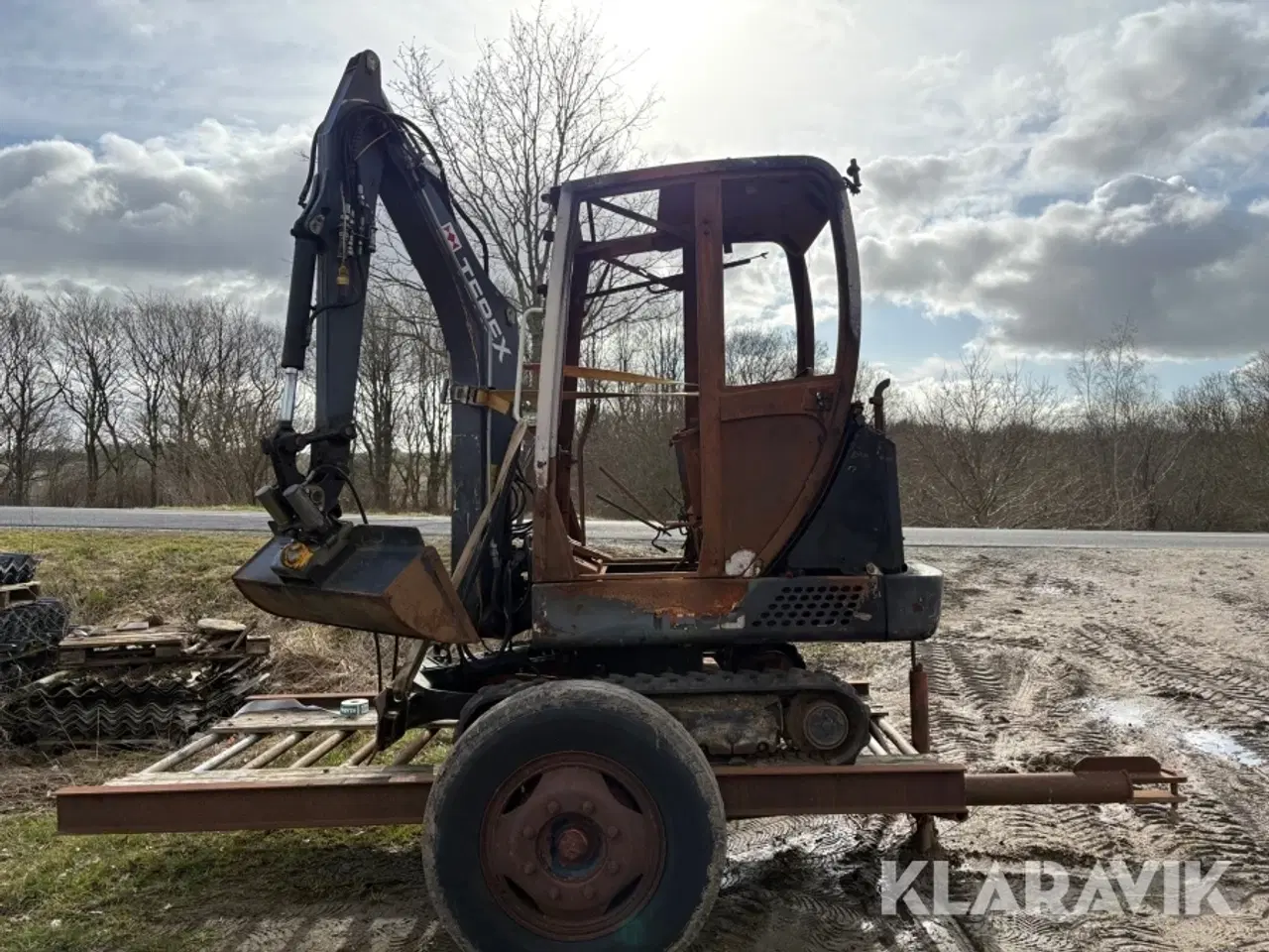 Billede 9 - Gravemaskine Terex Tc20 med blokvogn