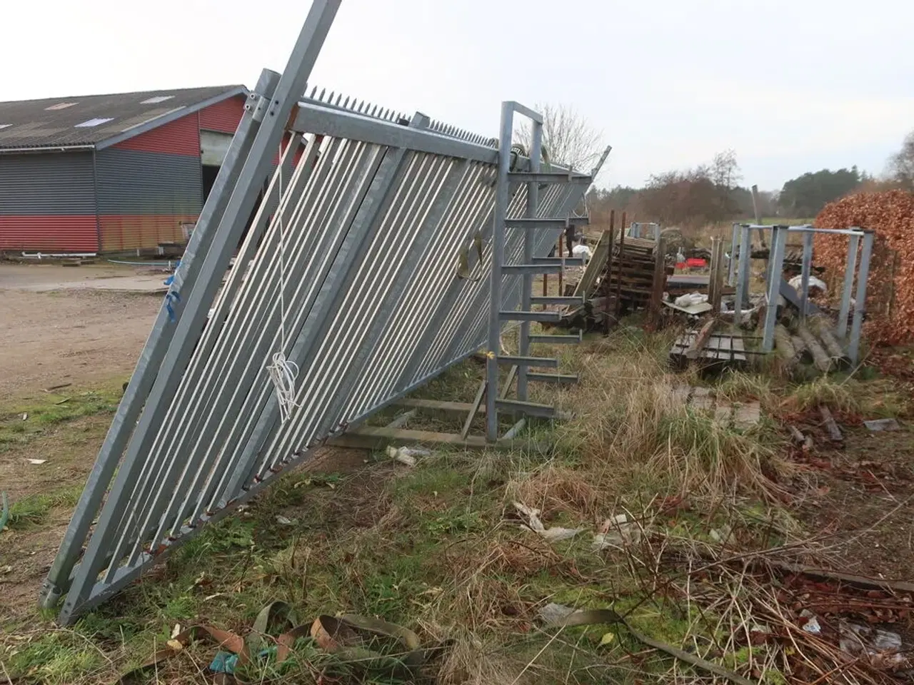 Billede 4 - Skydelåge i galvaniseret stål