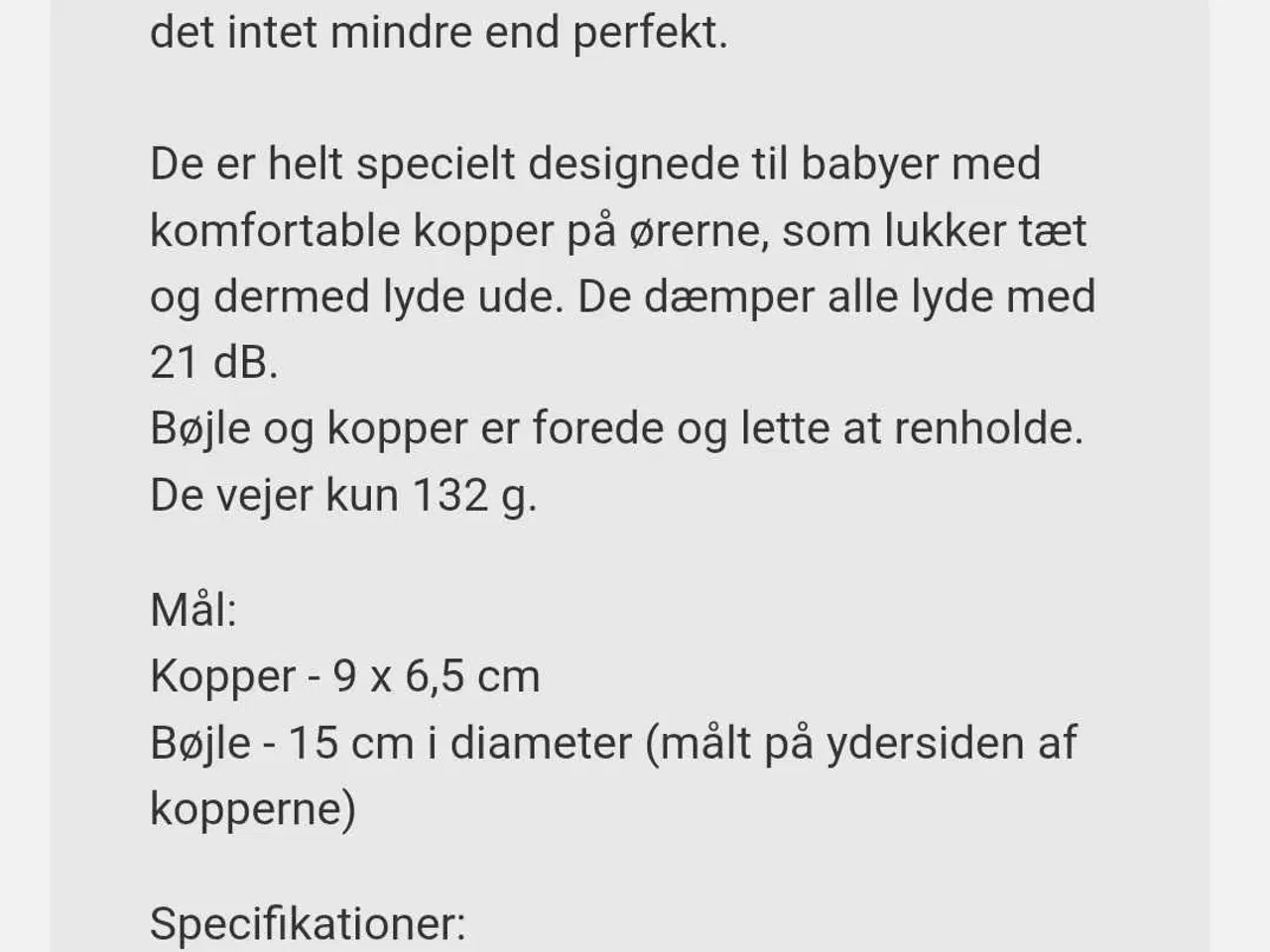 Billede 2 - Banz baby høreværn 