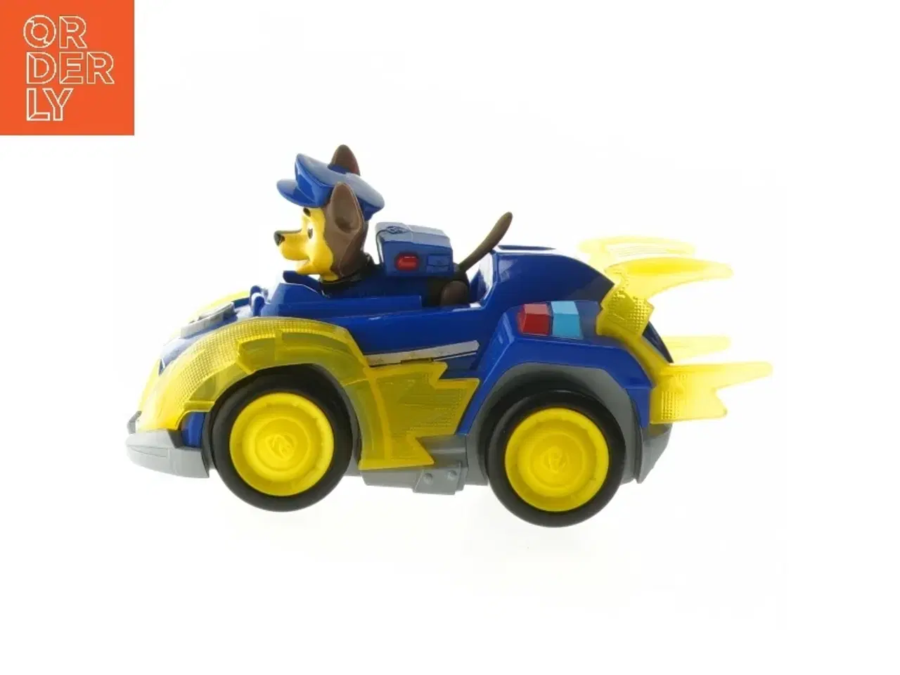 Billede 4 - Blå legetøjspolitibil med figur fra Paw Patrol (str. 10x18x8 cm)