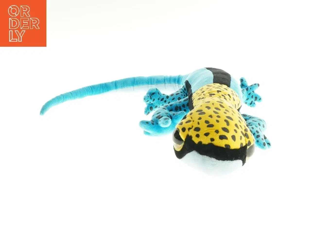 Billede 2 - Blåt plyslegetøjs firben (str. 108 cm)