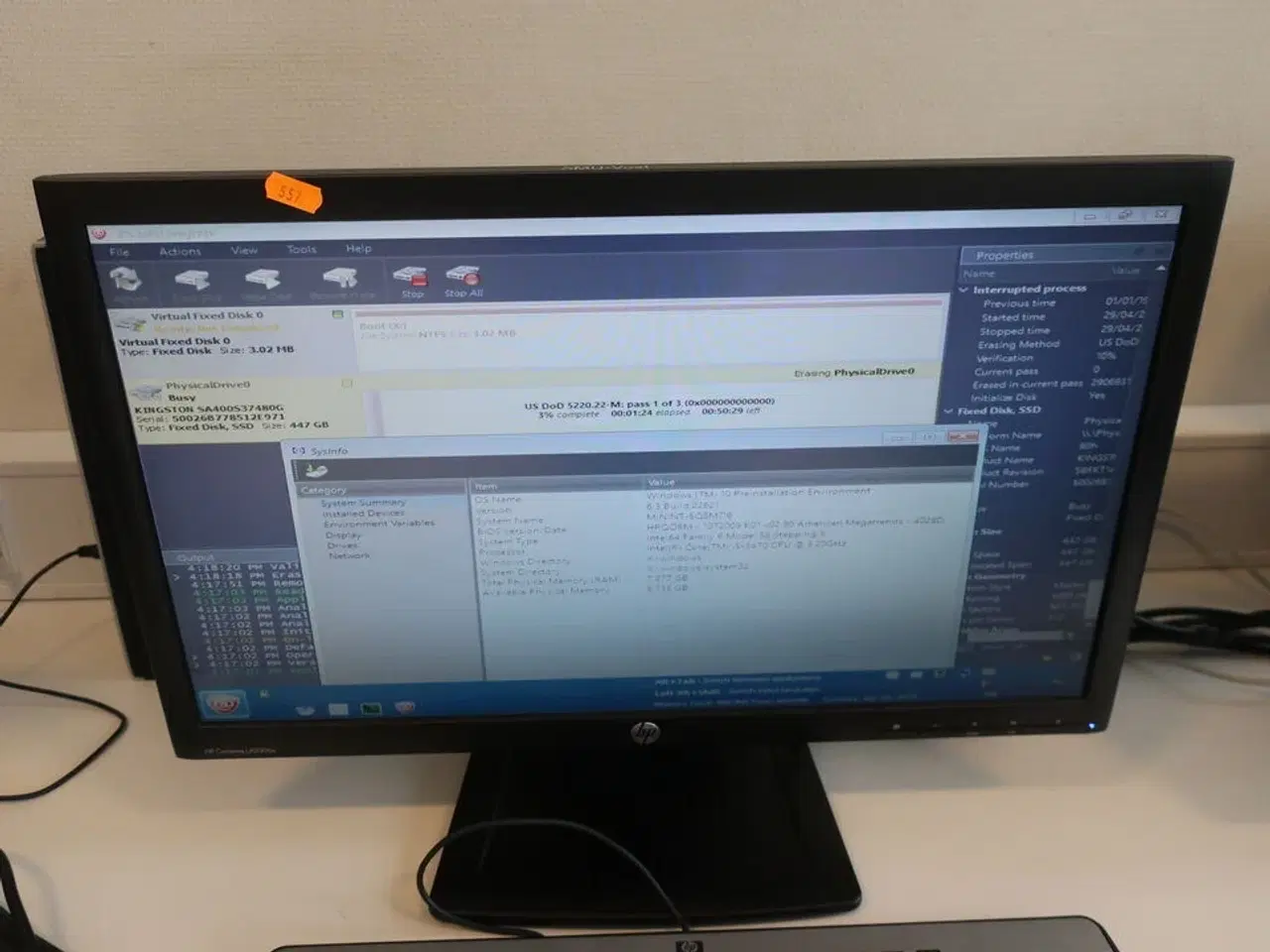 Billede 8 - HP 23" skærm Compaq LA2306x (PC medfølger ikke)