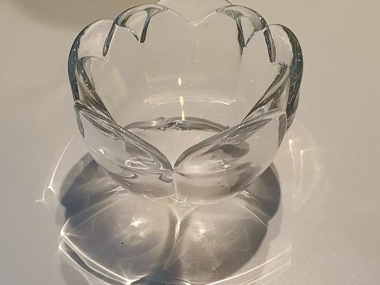 Billede 4 - Royal Copenhagen krystalglas fyrfadsstage 