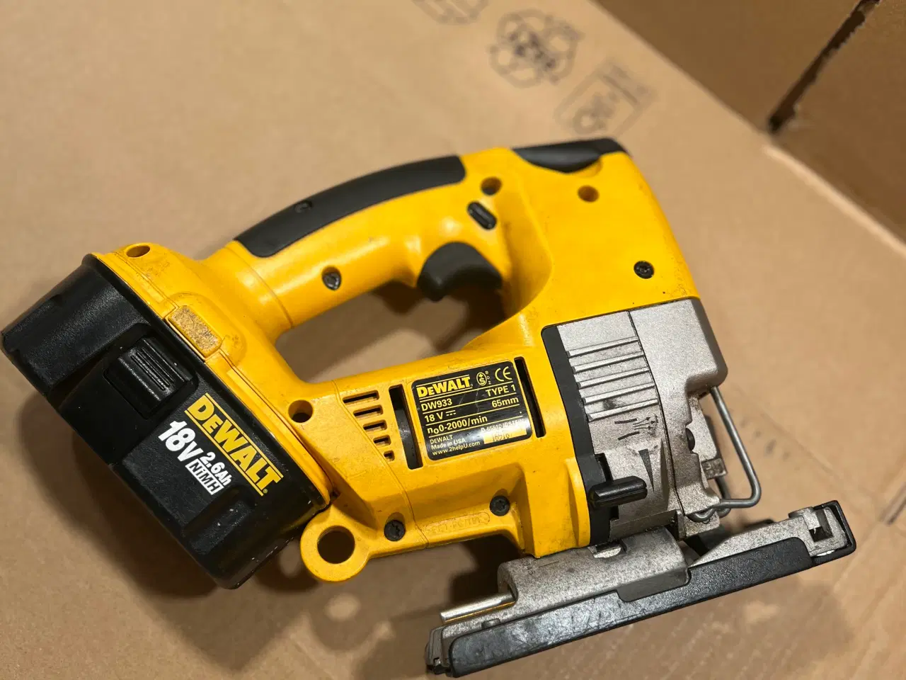 Billede 4 - Komplet DeWalt 18V Stiksav-sæt