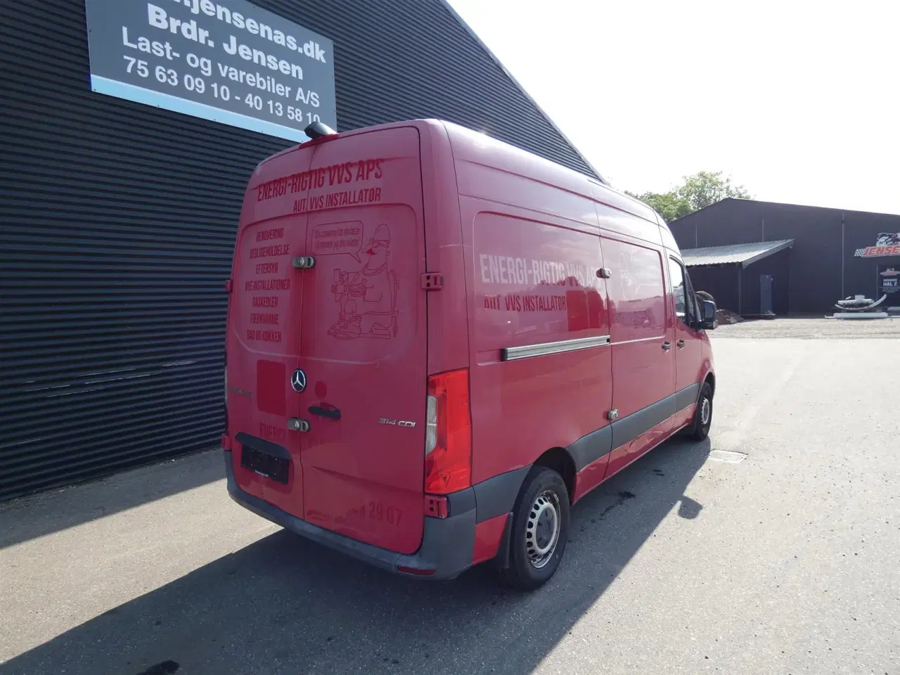 Billede 5 - Mercedes-Benz Sprinter 314 2,1 CDI A2 H2 RWD 7G-Tronic 143HK Van Aut.