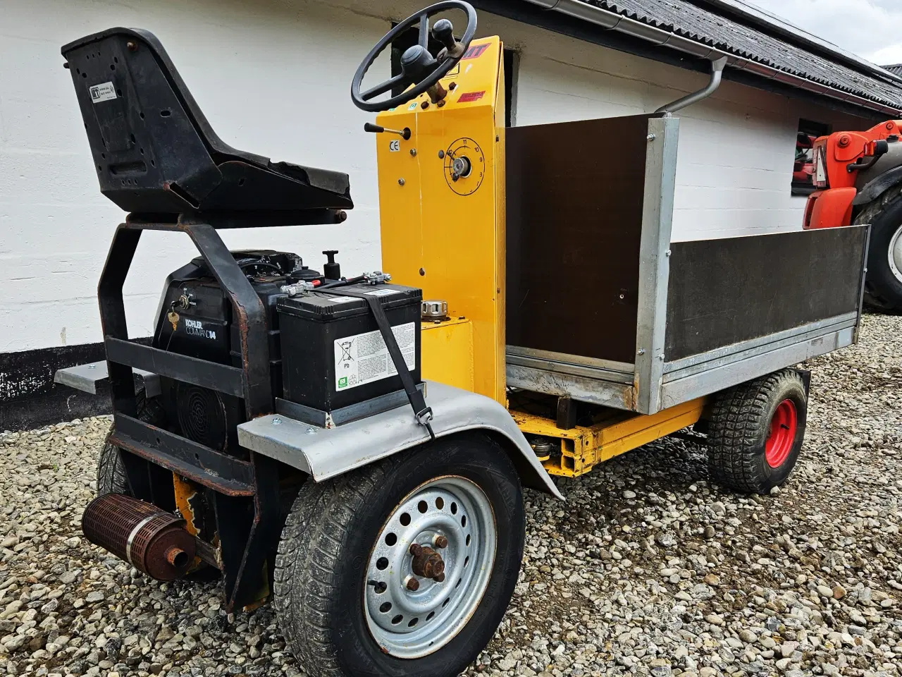 Billede 7 - Kirkegårdstraktor - mini dumper / pæn stand