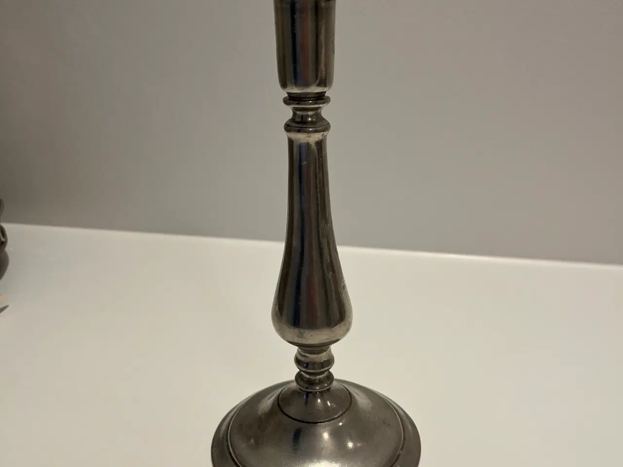 Billede 3 - Tin lysestage Thorkild Jensen