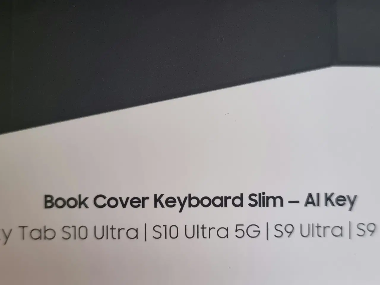 Billede 3 - UÅBNEN Samsung book cover keybord slim - AI Key