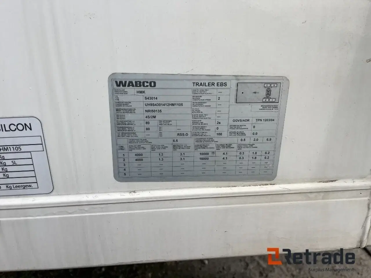 Billede 4 - - - - Trailer HMK S 43014 - MST 14/2