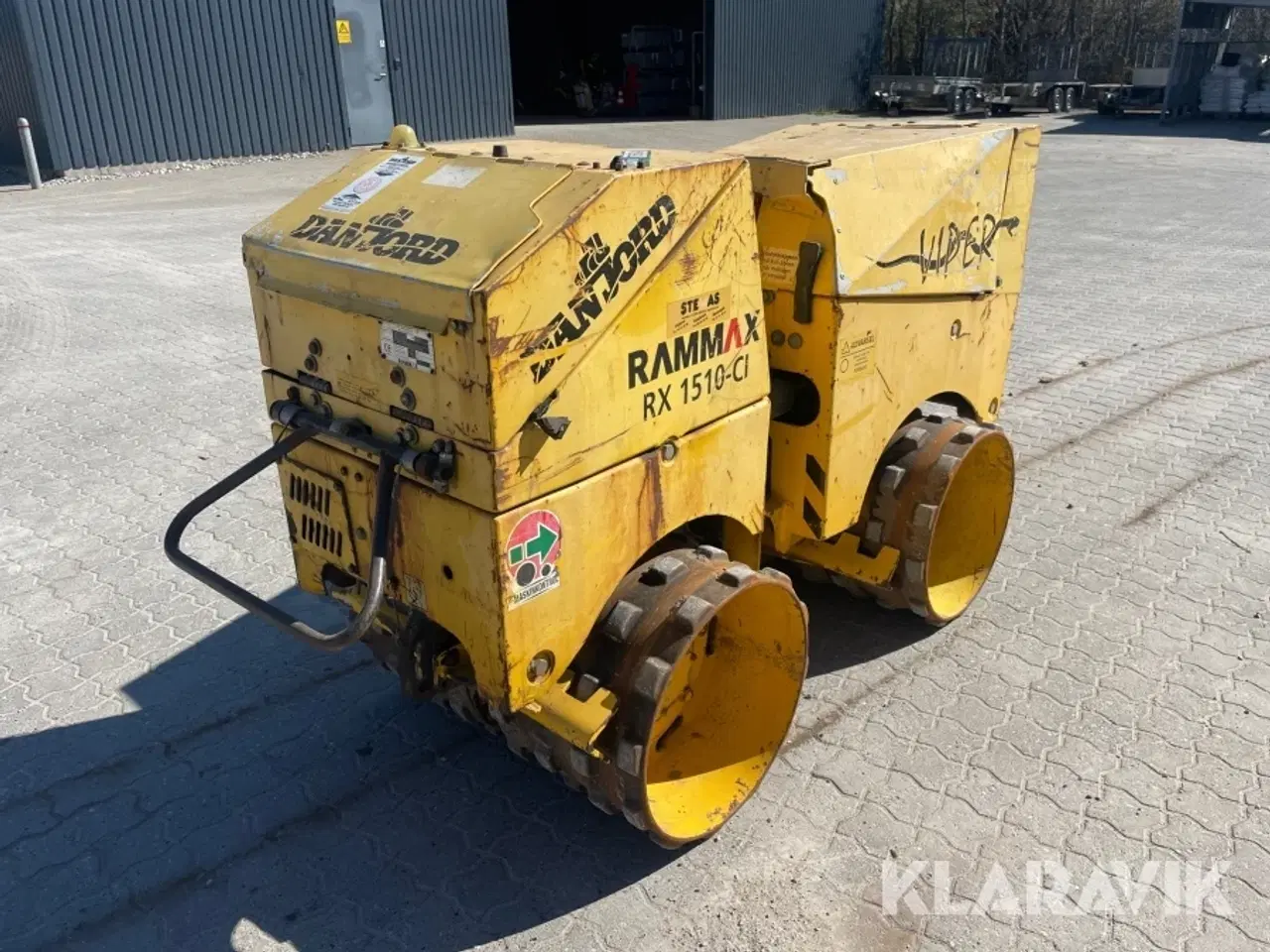 Billede 1 - Råjordkomprimator Rammax RX1510-CI