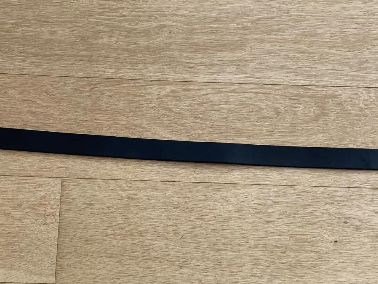 Billede 1 - Sort læder bælte