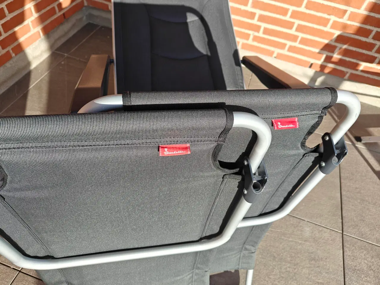 Billede 6 - Isabella campingstole høj ryg nakkespude fodstøtte