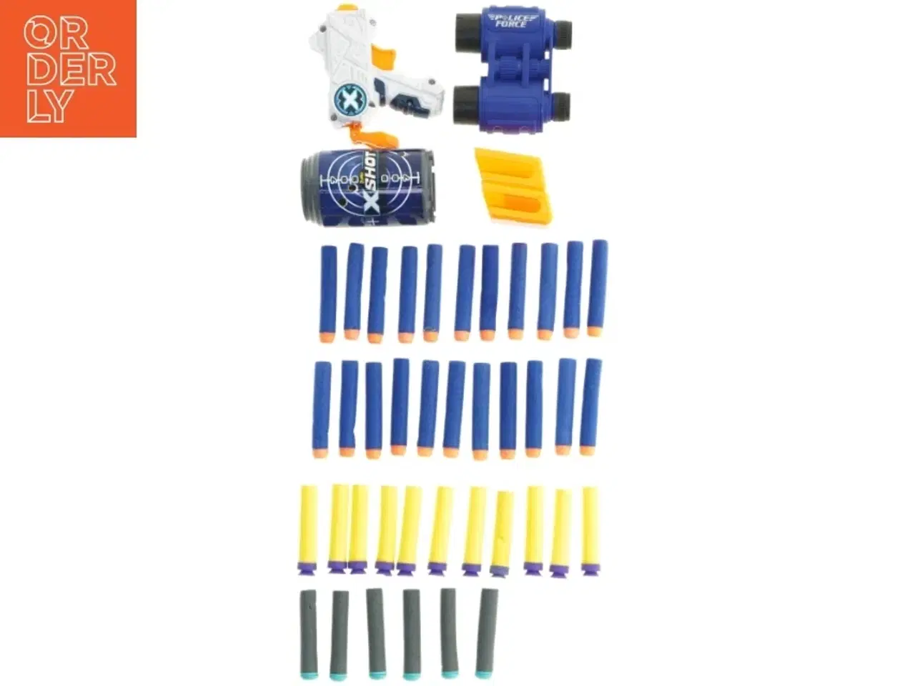 Billede 2 - Nerf gear med vest og Rygsæk fra Nerf (str. 38 cm)