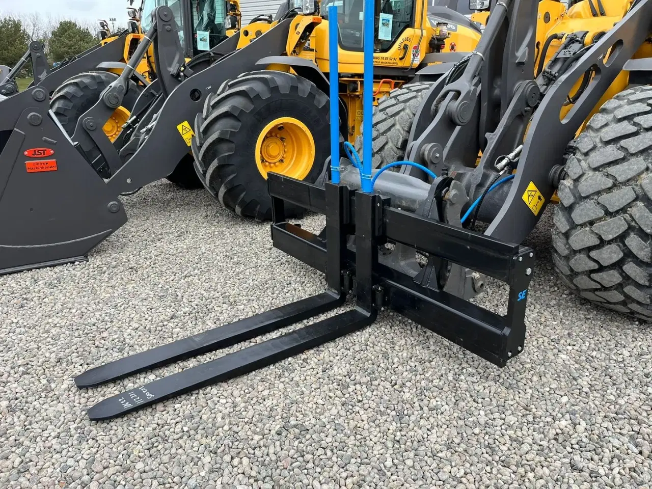 Billede 1 - Volvo Pallegafler SE  10 ton med Volvo-skifte Hydraulisk gaffelflyt og 2,2m slæde