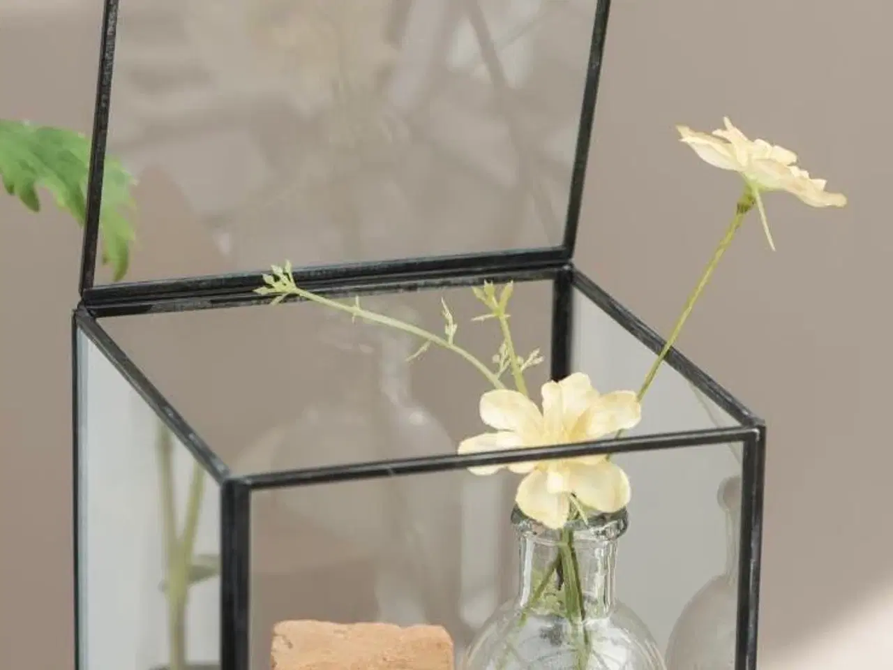 Billede 3 - Ib Laursen Glasæske Med LED Lys