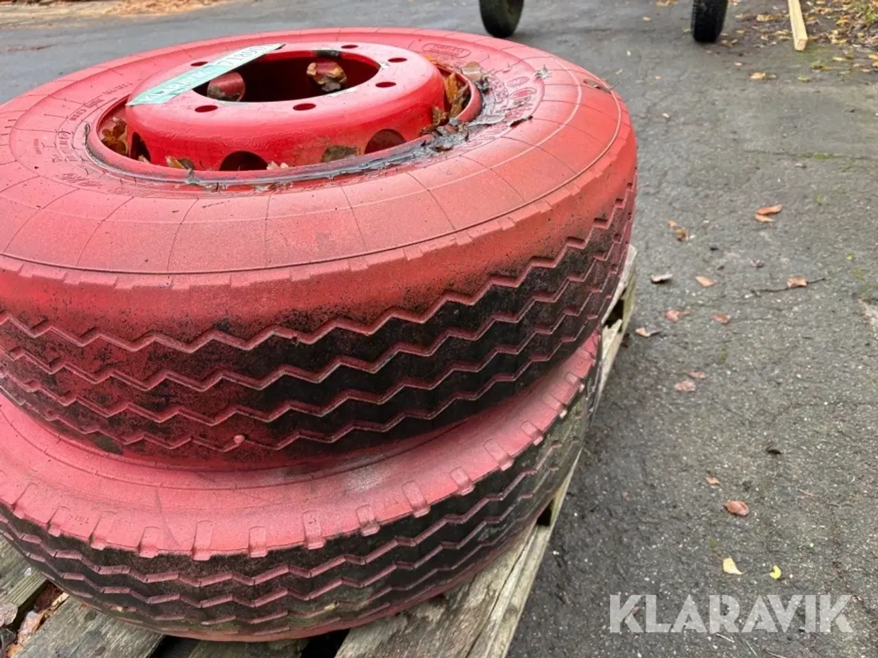 Billede 6 - Dæk med fælg Continental Radial GS RS 415