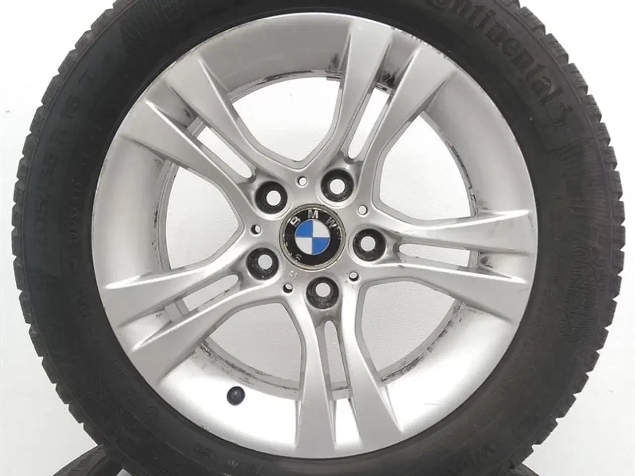 Billede 4 - 16" org. BMW Alufælge med vinterdæk "Double Spoke 268" A62841