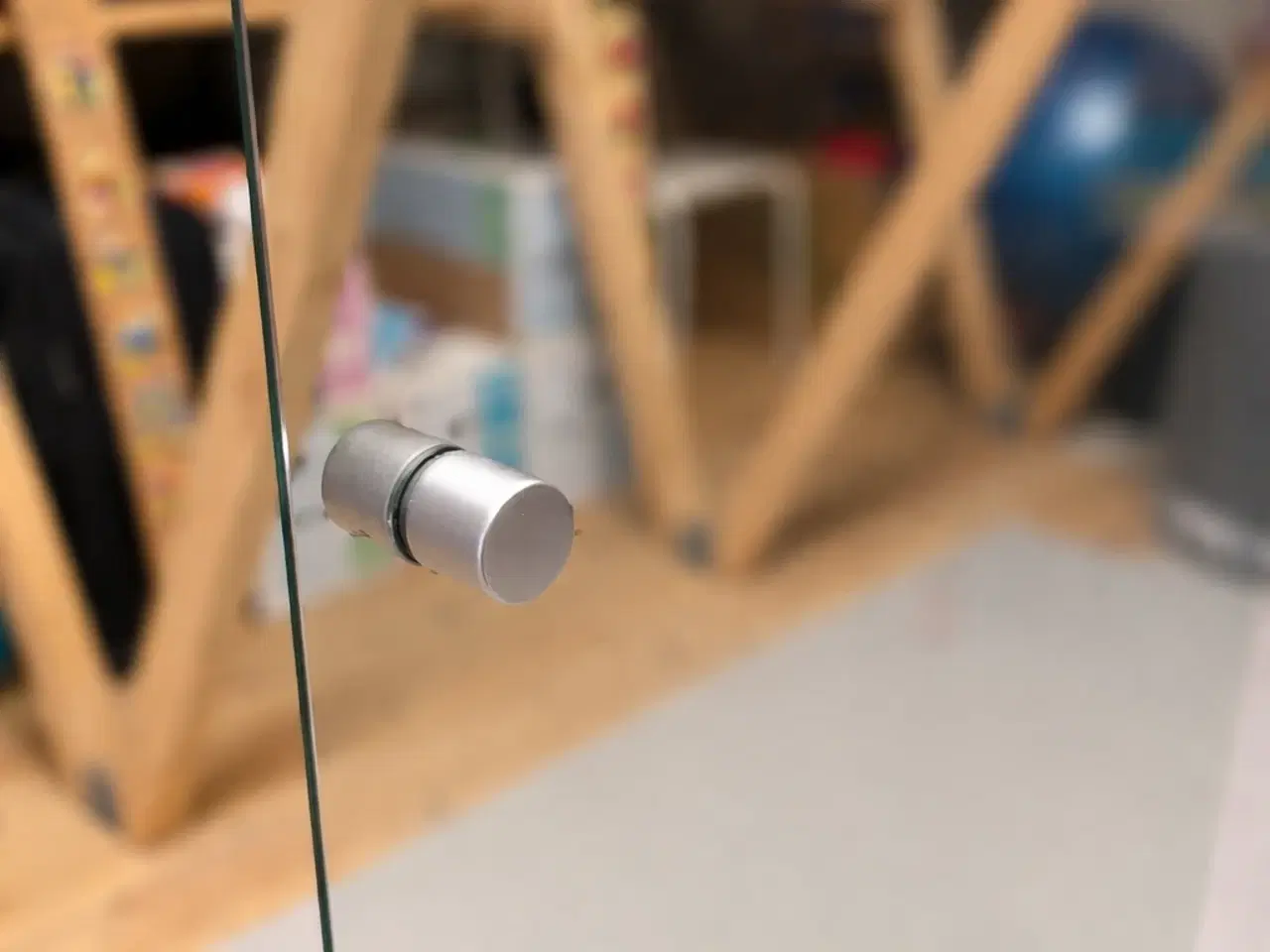 Billede 2 - Brusedør, klart glas, inkl. beslag