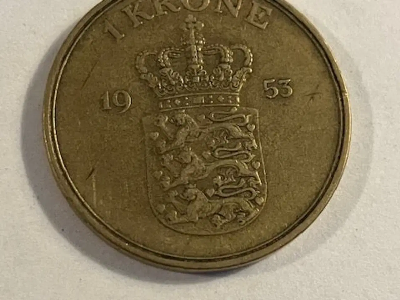 Billede 1 - 1 Krone 1953 Danmark