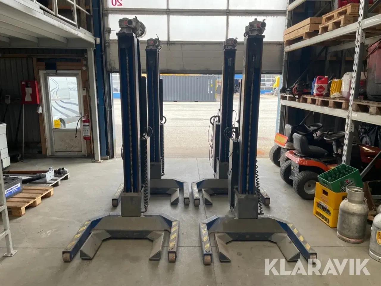 Billede 3 - 4-søjlet mobil lift Maha RGA til lastbil