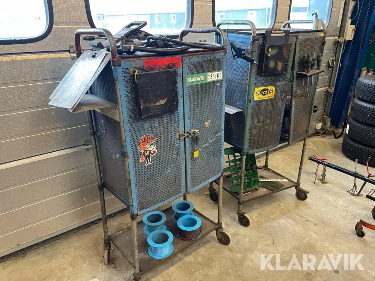 Billede 2 - Værktøjsskabe 2 styk med indhold