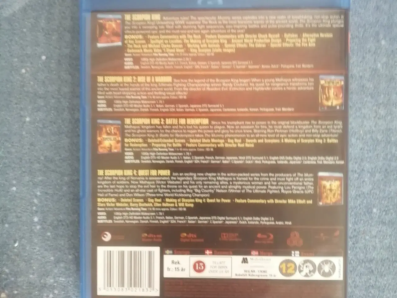 Billede 2 - The Scorpion King 4 Film Collection