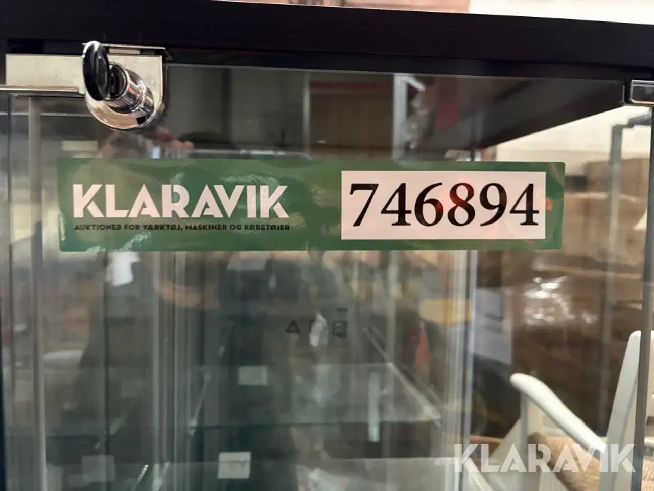 Billede 4 - Vitrineskabe i glas  12 stk