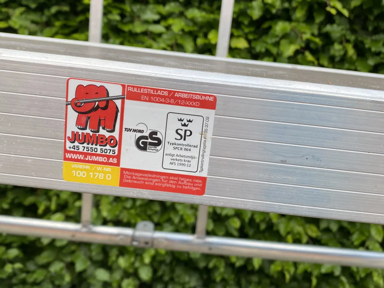 Billede 2 - Foldestillads Jumbo Proff