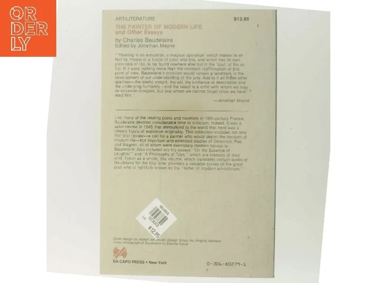 Billede 3 - The Painter of Modern Life and Other Essays af Charles Baudelaire (Bog)