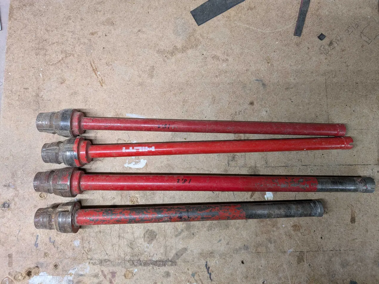 Billede 2 - Hilti diamant bor . 2 stk nye og 2 stk lettere bru