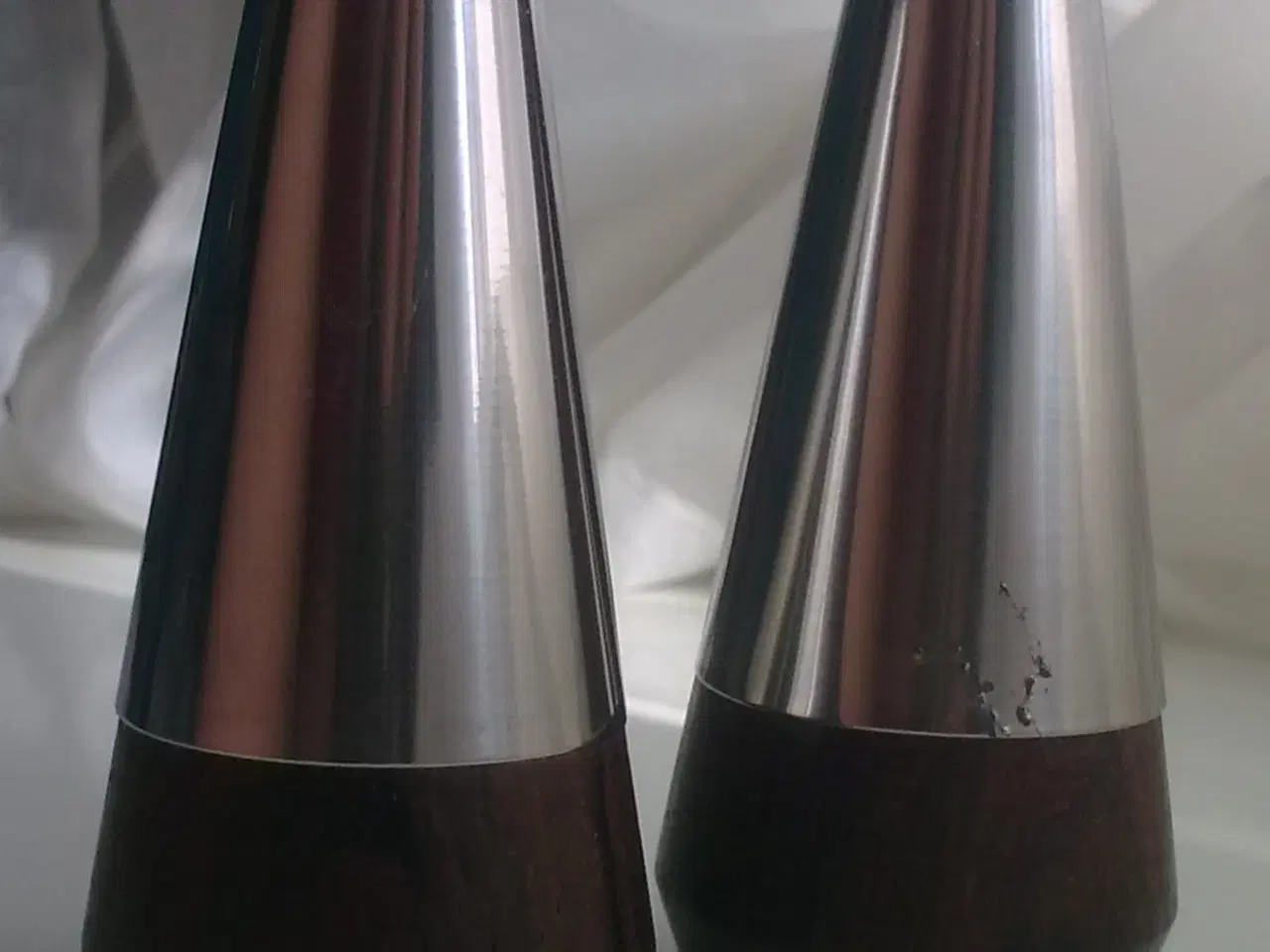 Billede 17 - Teak træ stål RETRO salt peber Dansk VARIANTER