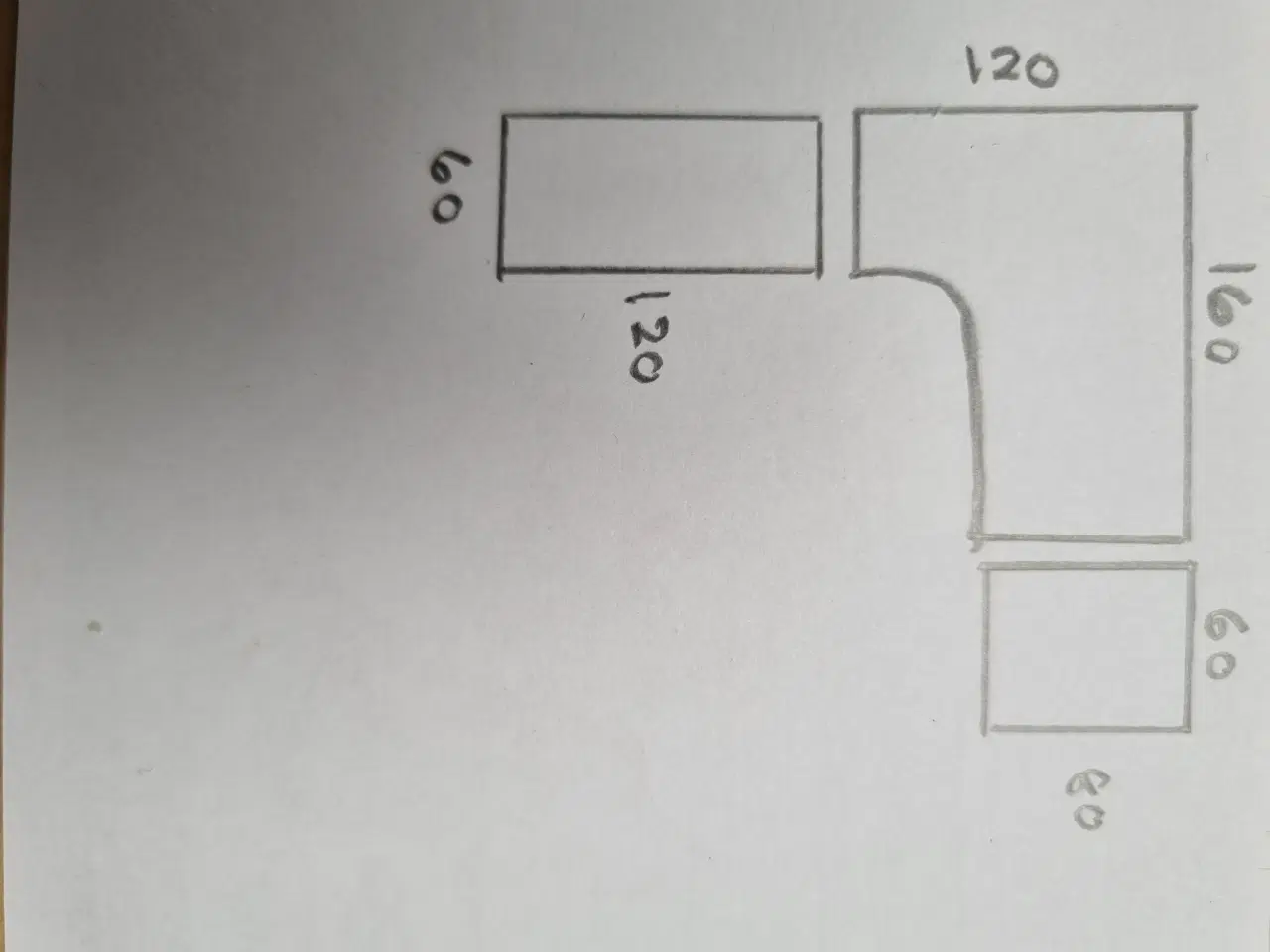Billede 2 - IKEA Effektiv hjørneskrivebord og kontorskab