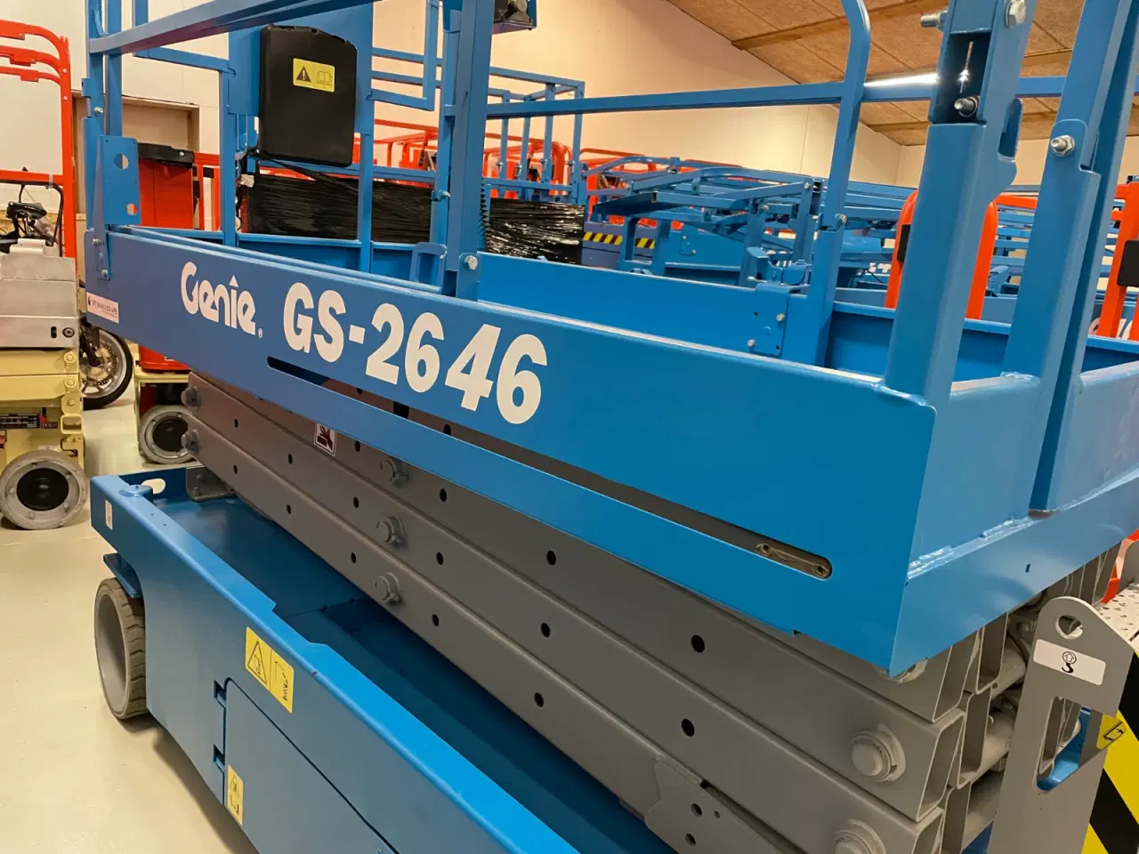 Billede 2 - Genie GS2646 Sakselift 10m arbejdshøjde