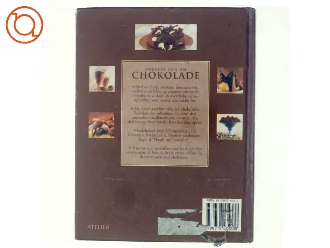 Billede 3 - Kokkens bog om chokolade (Bog)