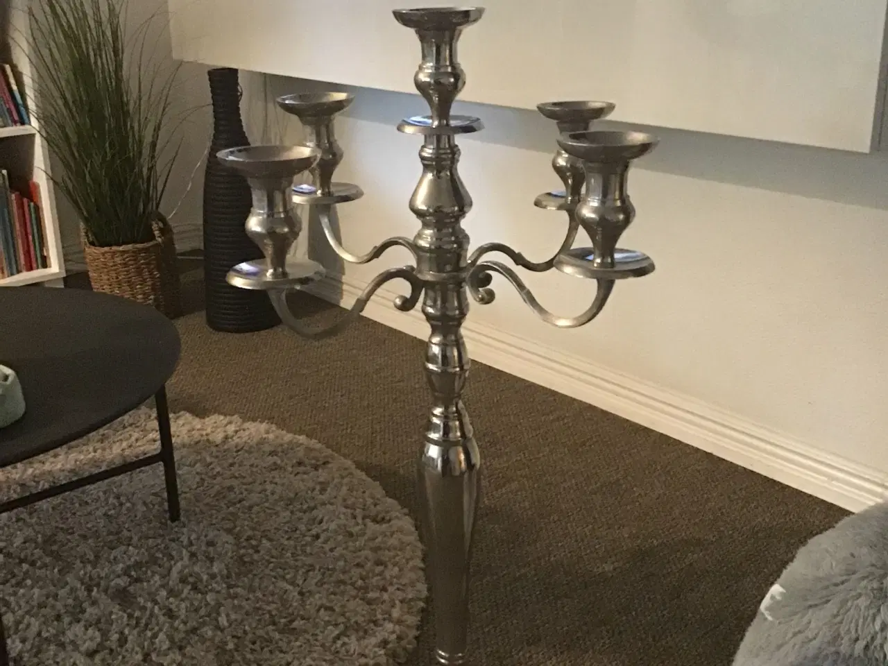 Billede 1 - 5 armet sølv stage