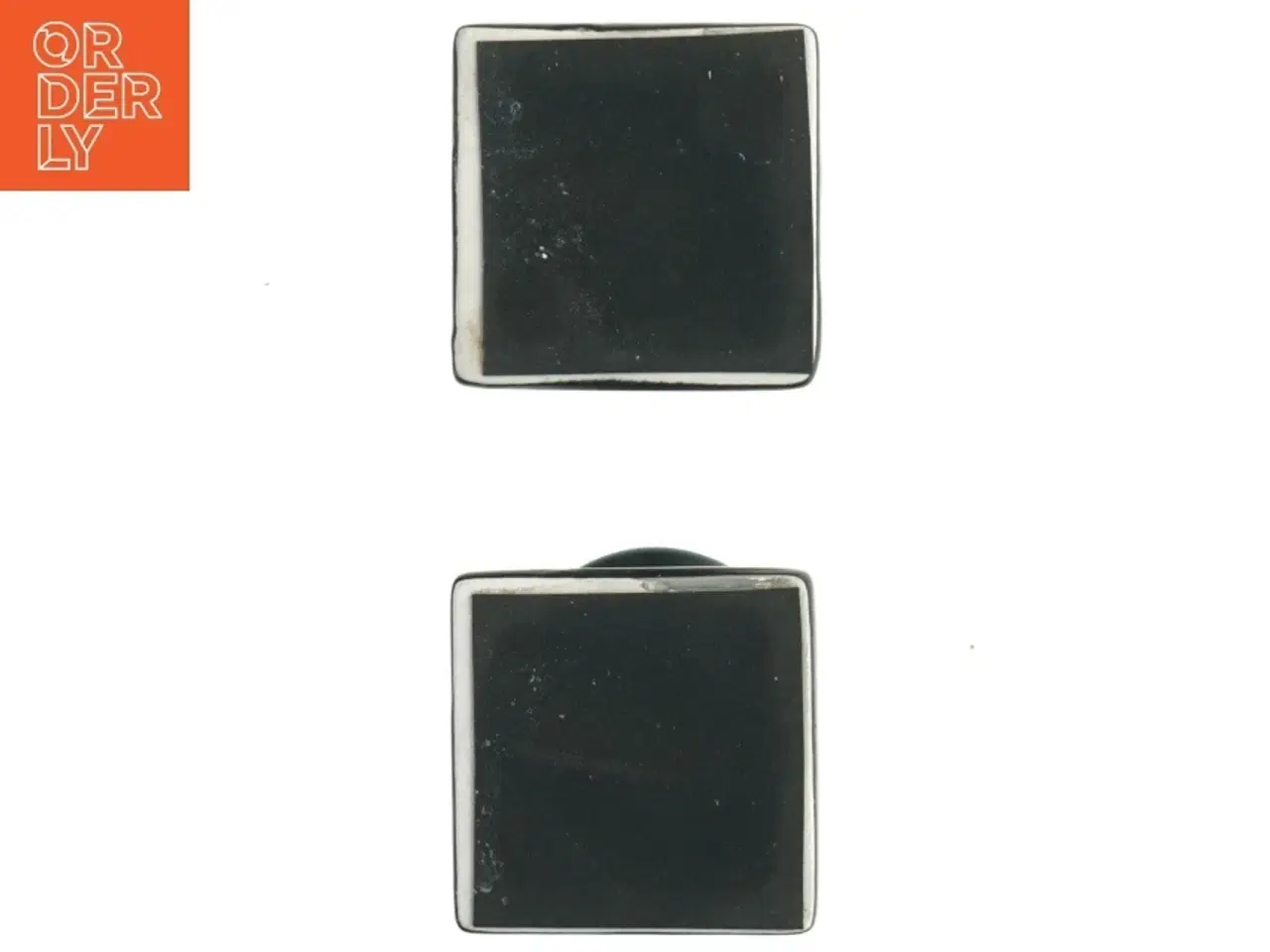 Billede 3 - Sorte lysestager (str. 17x9 cm)