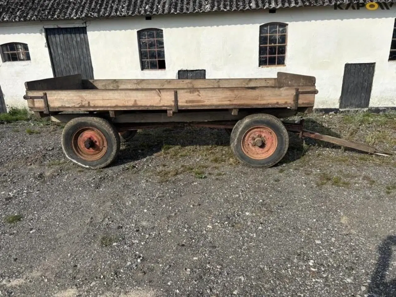 Billede 2 - - - - 4 hjulet vogn