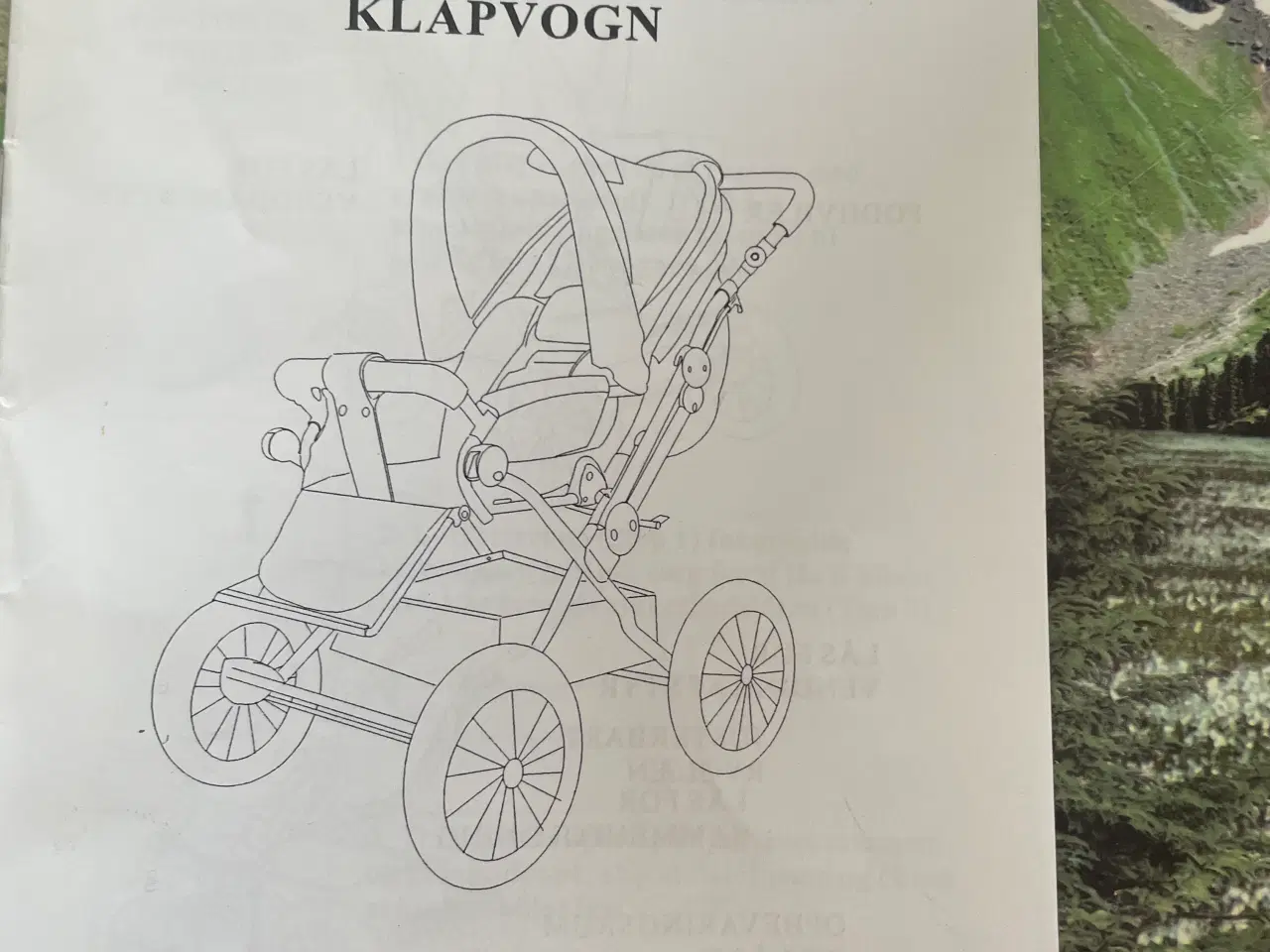 Billede 10 -  Barne  klapvogn 