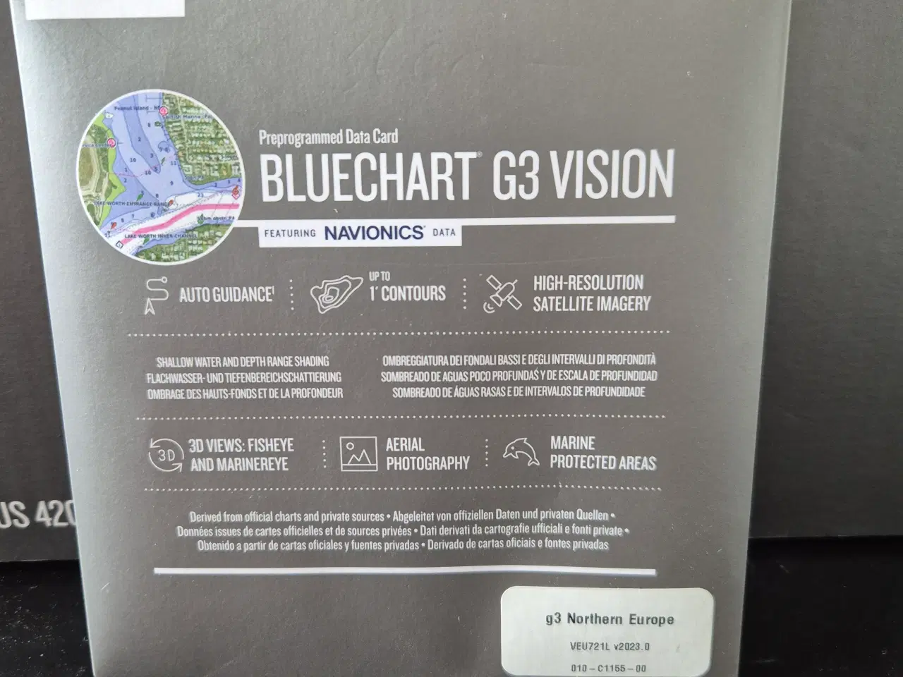 Billede 3 - Garmin  echomap plus 42 cv + Transducer og kort