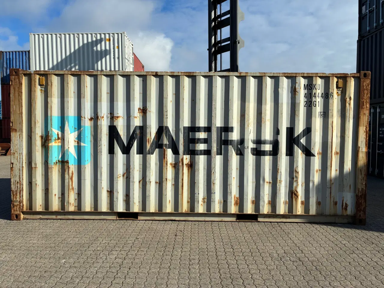 Billede 3 - 20 fods Container- ID: MSKU 414448-6