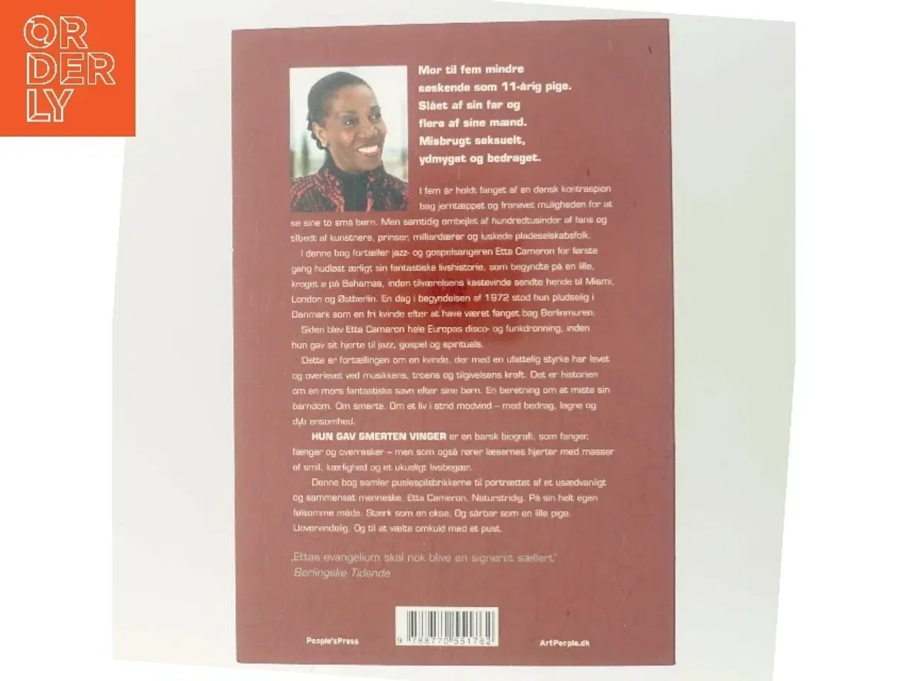 Billede 3 - Etta Cameron : hun gav smerten vinger af Bo Østlund (Bog)