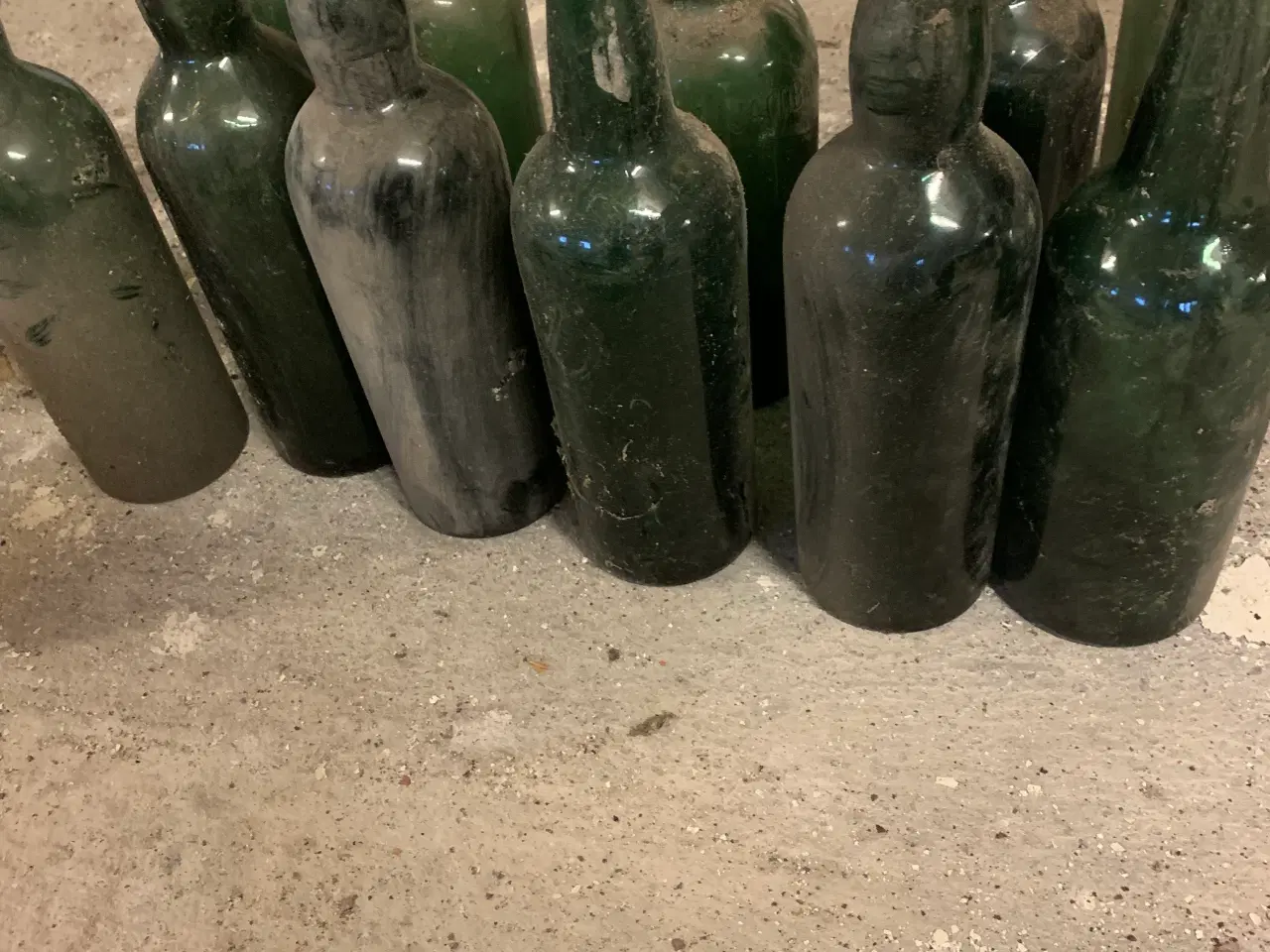 Billede 2 - Glasflasker - grønne 