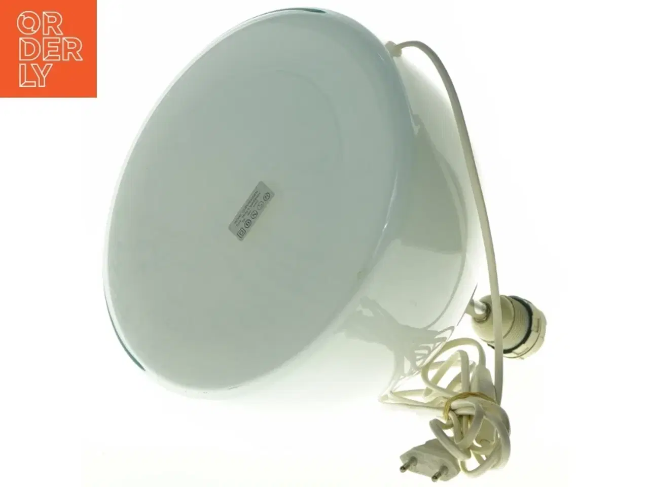 Billede 2 - Bordlampe fra Holmegaard (str. Ø. 27 cm)